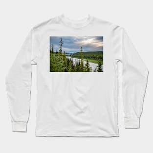 Nenana River View Long Sleeve T-Shirt